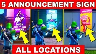 VISIT DIFFERENT PUBLIC SERVICE ANNOUNCEMENT SIGNS IN NEO TILTED,PRESSURE PLANT or MEGA MALL LOCATION