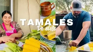 Tamales de elote 🫔🌽🌽🌽asi los estamos preparando Paso a Paso!🫔