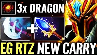 🔥 ARTEEZY Dragon Knight Forgotten Carry &mdash; Manta + Aghanim 3x Black Dagon IMBA Effect Dota 2 Pro
