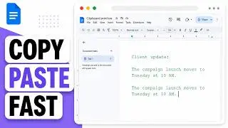 How to Copy and Paste in Google Docs (Clipboard Handling Refresher)