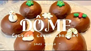 🍫D&Ocirc;ME coco & sa coque en chocolat healthy - sans gluten -