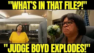 Judge Boyd DESTROYS Defendant After Reading Her CPS File!