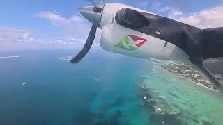 Seychelles Airline - Flug von Praslin nach Mahé 30.09.2025 ungeschnitten