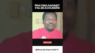 Prayer against false accusers in my life #shorts