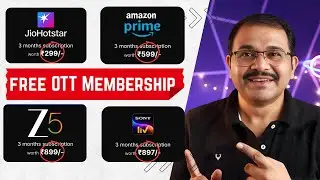 12 OTTs FREE! Amazon Prime, Sony LIV, Zee5, Hotstar Sab FREE with EaseMyDeal!