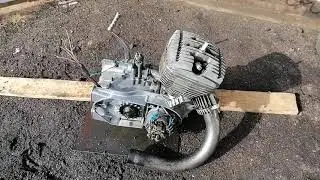 Как быстро помыть мотор на ИЖе))