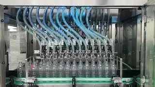 12-head double-row linear filling machine