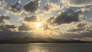 【ライブ配信】古宇利島から見える夕陽　2026年1月8日