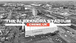 Crewe Alexandra Stadium from Above | Stunning 4K Drone Tour of Mornflake Stadium