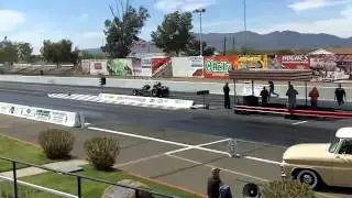 Pontiac Nostalgia Funny Car: Littlefield blower