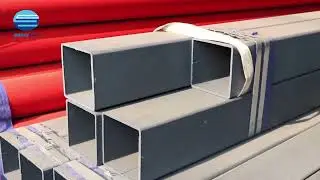 Welded square steel pipe