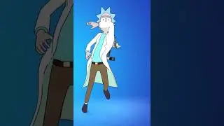 STAR POWER - RICK SANCHEZ SKIN Showcase Fortnite Dances Emotes! (Fortnite x RICK AND MORTY)