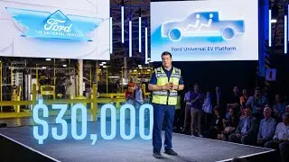 $30K Ford EV Pickup Announced &ndash; Universal EV Platform