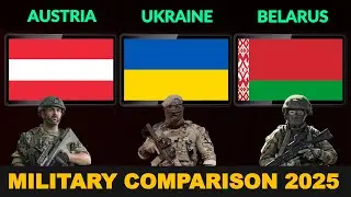 Austria vs Ukraine vs Belarus Military Power Comparison 2025