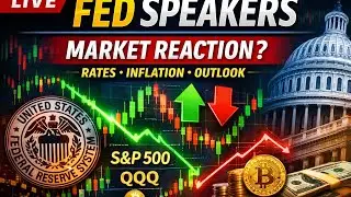 🔴 LIVE: Markets React to Fed Speakers | Rates, Inflation & What Comes Next