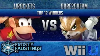 FFIX Smash 4 TOP 12 WINNERS - JJROCKETS (Diddy Kong) vs dare2dream (Fox)