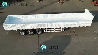 3 Axles Side Wall Semi Trailer#trailermanufacturer 
