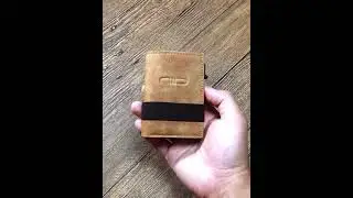 【NIID JAPAN】NIID Slide II Vegan Leather Mini Wallet　カード9枚とお札が収納できるカードケース付き三つ折り財布