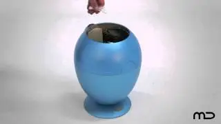 6L Sensor Bin Mini - Blue - Milan Direct