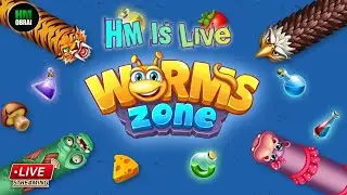 🔴Worms Zone.io Gameplay 🐍 பெரிய Worm ஆக மாறலாமா? #wormszone #worms #hmobraiyt #hm s