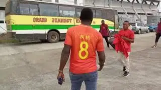 Options Sports FC Boys Post Match Arrival