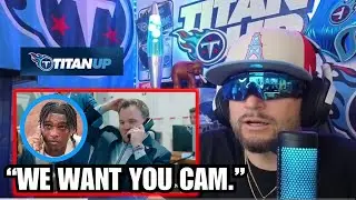 CAM WARD GETS THE PHONE CALL FROM TENNESSEE TITANS! 2025 NFL DRAFT | Titan Anderson Reaction!