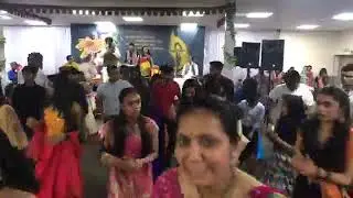Jag Chauhan was live &mdash; Shree Hindu Temple Leicester UK Navratri Ras Garba 2019 Group Stars Of Music