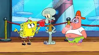 SpongeBob and Patrick Adopt Squidward as their 