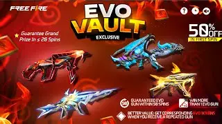 2 September Evo Vault Event 🔥| Next Evo Vault Event Free Fire | Evo Vault Event Spin | Ff New Event
