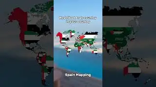 Most liked Arab country in your country #geography #history #world #mapping #map #maps #arab