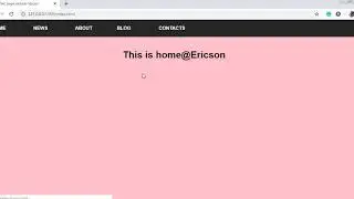 HTML/CSS -One page website