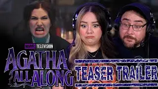 Agatha All Along TEASER TRAILER Reaction | Marvel | WandaVision