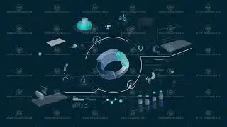 Business Infographics Elements With Alpha Channel