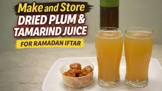 Dried plum & tamarind make and store juice recipe/ #viralvideo #ramadanseries #ramdan #iftarrecipe 