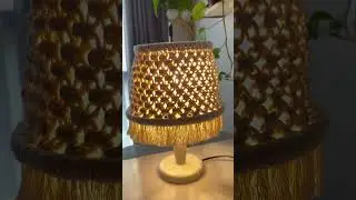 ✨Lumin&aacute;ria de macram&ecirc;