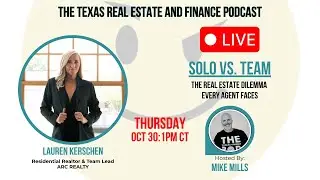 LIVE: Solo vs. Team &mdash; The Real Estate Dilemma Every Agent Faces
