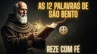 AS 12 PALAVRAS DE SÃO BENTO QUE AFASTAM TODO MAL | ORAÇÃO PODEROSA PARA TODO TIPO DE PROTEÇÃO