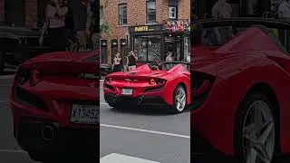 Ferrari F8 Spider Монреаль Маленькая Италия