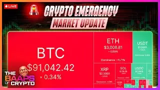 E22 - Emergency Crypto Update - BTC stops at 91K - Livestream