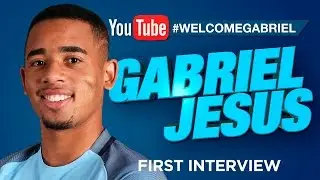 GABRIEL JESUS SIGNS FOR MAN CITY! | EXCLUSIVE FIRST INTERVIEW