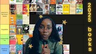 tier ranking every book I read in 2025 ⭐️👀 72 books