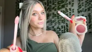 ASMR| Doing Your Easter Makeup🐰 (Southern Accent)