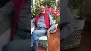 Herbert Schmalstieg, Beiratsvorsitzender der KGD -  Newroz Gru&szlig;wort 2021
