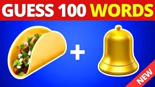 Guess 100 Words By Emojis: Zeey Emojis Quiz