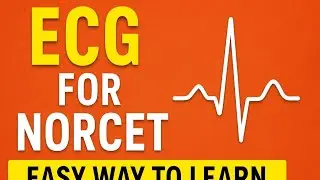 Ecg for NORCET| all ECG in one video trick to learn| how to learn ecg | ECG medicose| ECG segment 