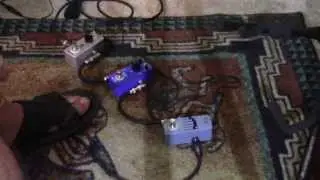 Mooer pedals quick demo (EQ, Solo distortion, Noise Killer)