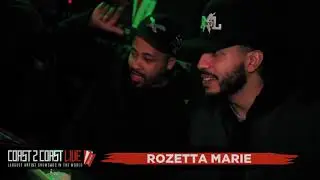 Rozetta Marie (@RozettaMarieEnt) Performs at Coast 2 Coast LIVE | Philadelphia Edition 1/12/18