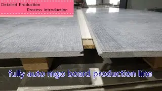 Magnesium oxide board machine line Mgo Board Production machine
