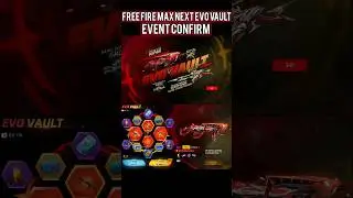 Free Fire Max Next evo vault event confirm 🔥#shorts #freefire #ytshorts