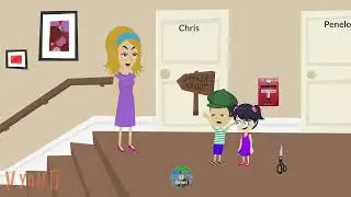 Penelope Cuts Up Chris's Fortnite Disc